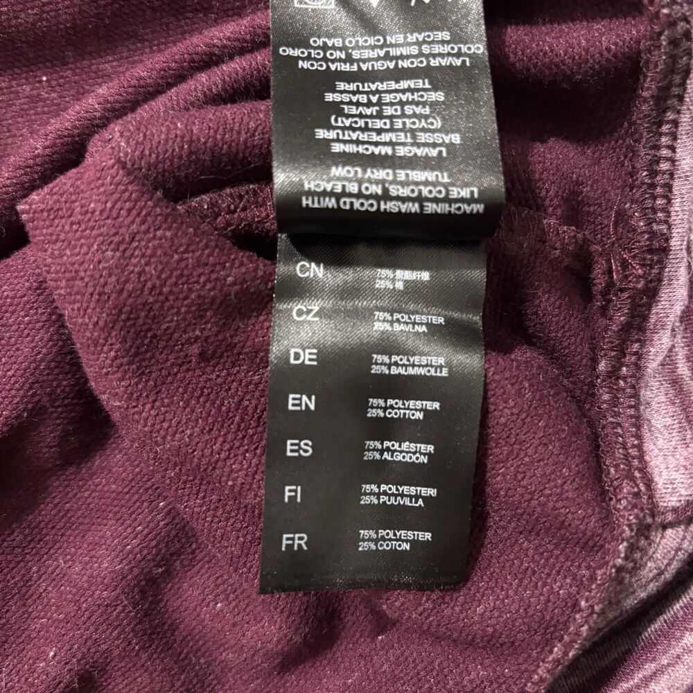 Kuhl Piper Cowl Neck Pullover Women’s Small Striped Purple Long Sleeve Top - Picture 4 of 6
